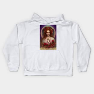 Mary Sacred Heart Kids Hoodie